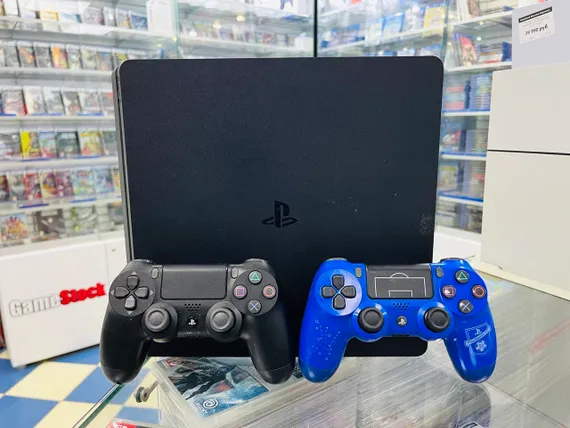 Sony Playstation 4 Slim 1TB CUH-2208B, Без коробки, S/N: 15274526769646053 (PS4, Б/У, Без игр)