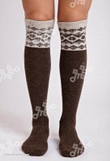 Гольфы из 100% монгольской шерсти