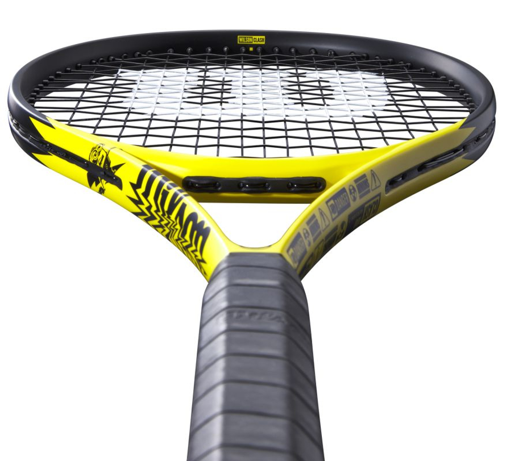 Теннисная ракетка Wilson Minions Clash 100 V2.0 - yellow/black