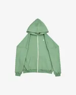 Купить Худи One Two Zip-Up Basil утепленный зеленый Худи One Two Zip-Up Basil утепленный зеленый