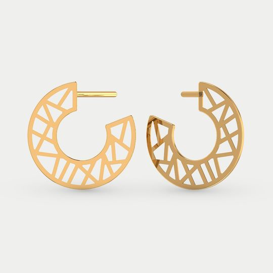 Серьги золотые