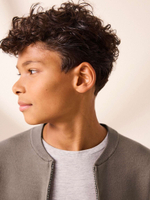 Толстовка на молнии для мальчика Next K84-008, Бежевый