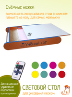 Световой песочный стол "Ученый Кот Макси"