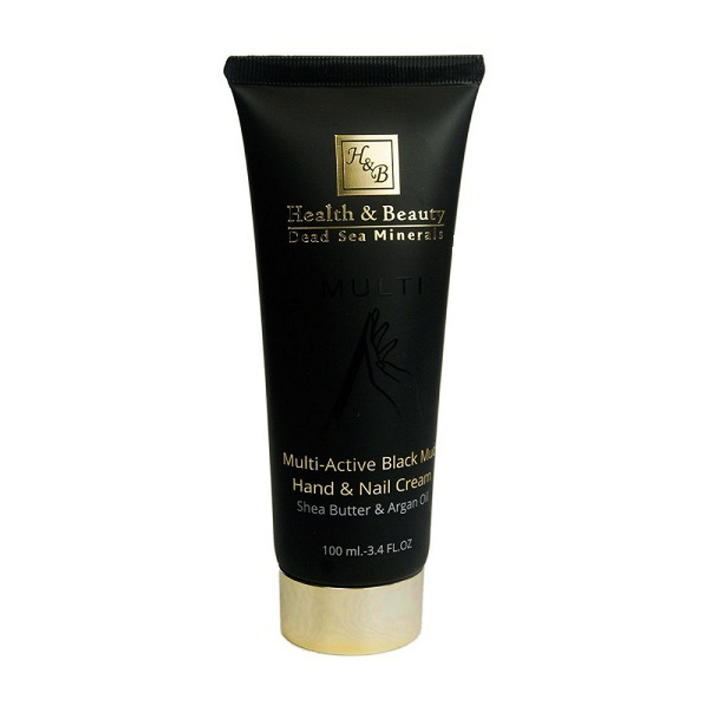 Крем для рук мультиактивный с грязью Мёртвого Моря Health&Beauty Black