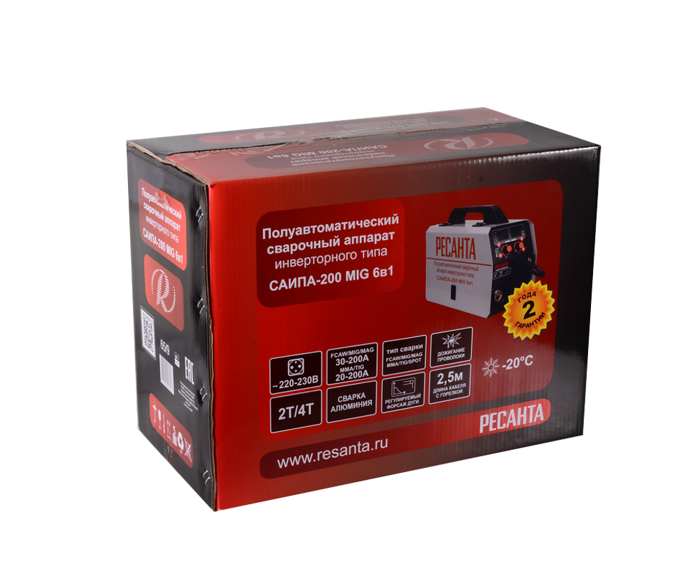 Сварочный полуавтомат Ресанта САИПА-200