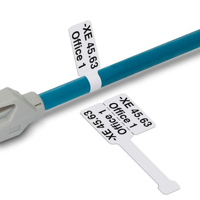 0830712 - WML-FLAG 6 (30X10)R - Флажки для маркировки кабелей