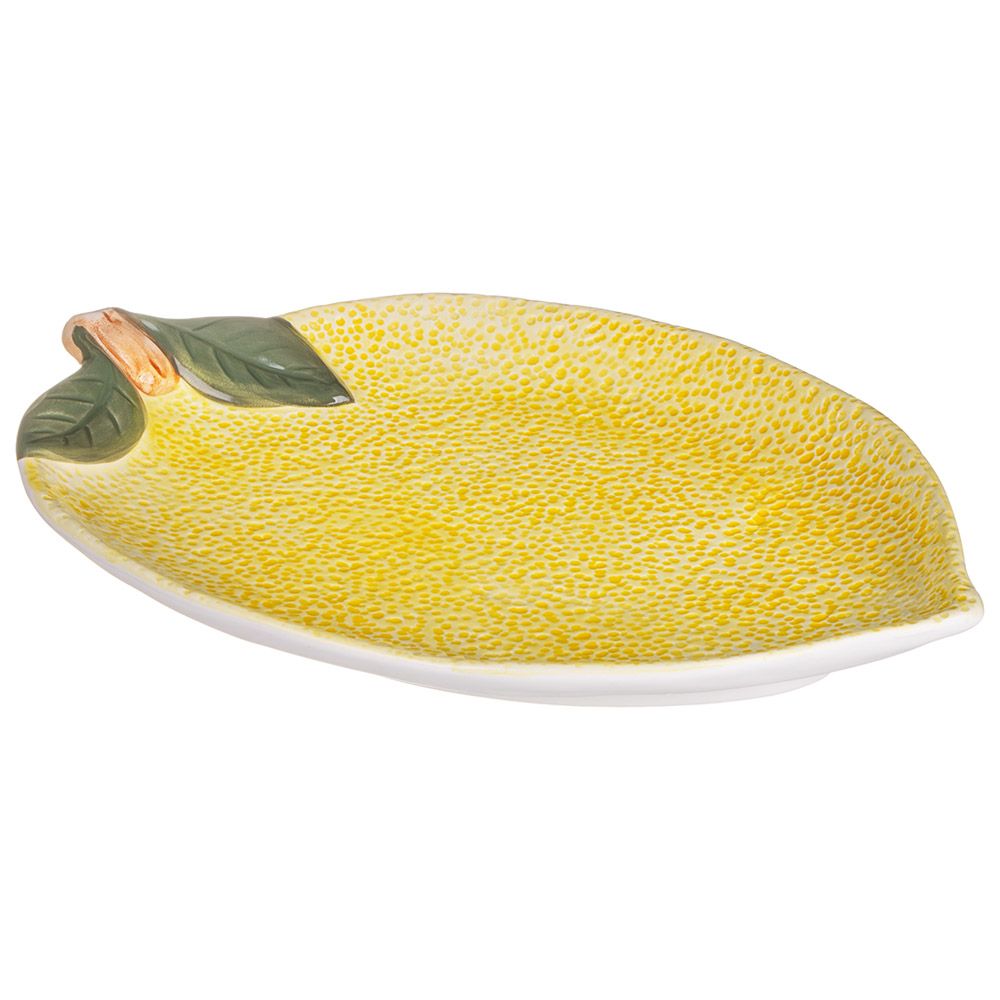 ТАРЕЛКА LEFARD "ЛЕМОН ТРИ" 28,5*20*3,5 СМ