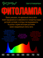 Фитолампа полный спектр