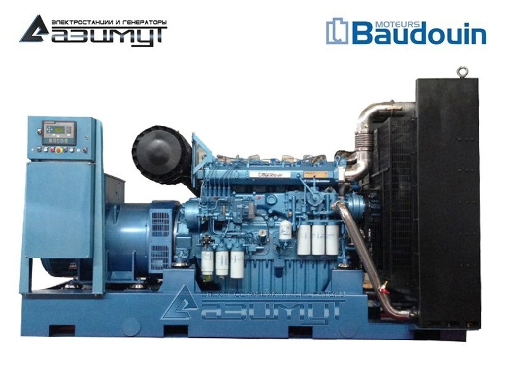 Дизельный генератор Азимут АД-400С-Т400-2РМ9 Baudouin с автозапуском