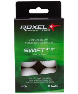 Мяч н/т Roxel 2* Swift, (6шт)