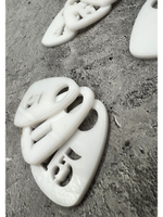 Номерки для гардероба прорезные пластик