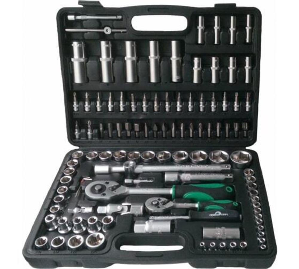 Набор инструмента 108 предметов , 6 граней ПРОФ Сервис Ключ