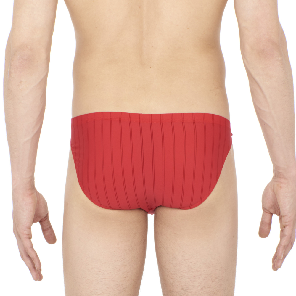 Мужские трусы слипы красные HOM CHIC Comfort Micro Briefs 401333_4000PA