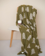 Плед Crimson Sofa Shawl Olive 200 × 250 см 130220336 Иран