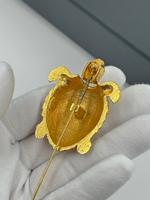 Брошь булавка Черепаха Chanel