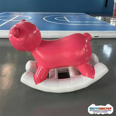 Качалка в игровую комнату «Розочка», 2×0,7×1,4 м