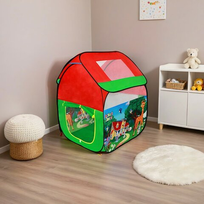 Детская игровая палатка 1218-B в сумке, размеры 85*82*105 см