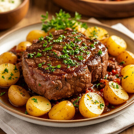 Говядина с картошкой