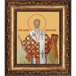 Иоанн Милостивый Святитель. Икона на холсте.