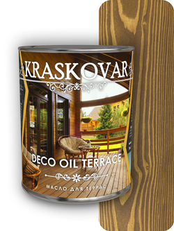Масло для террас Kraskovar Deco Oil Terrace можжевельник