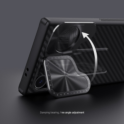Чехол от Nillkin из арамидного карбона (кевлар) для Samsung Galaxy S24 Ultra, серия CarboProp Case