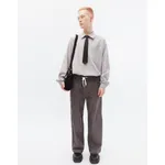 Брюки БИЧ широкие хлопковые серые