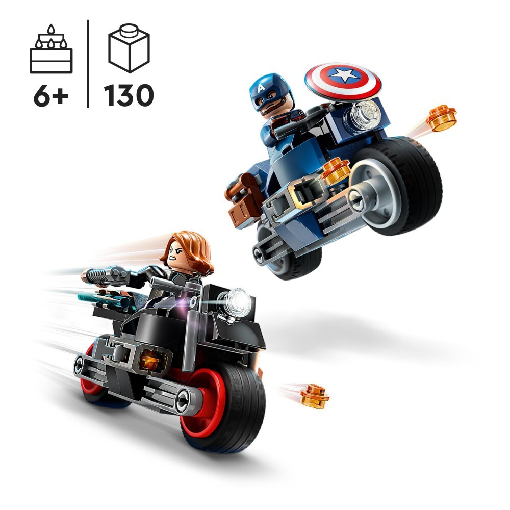LEGO Marvel — Велосипеды Черной Вдовы и Капитана Америки 76260 / артикул   76260  / GTIN 5702017419763