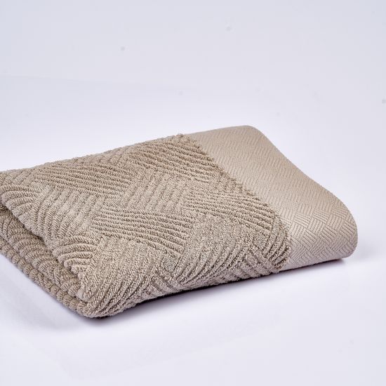 Полотенце Lesse brown , 70х140  DOMTEKC