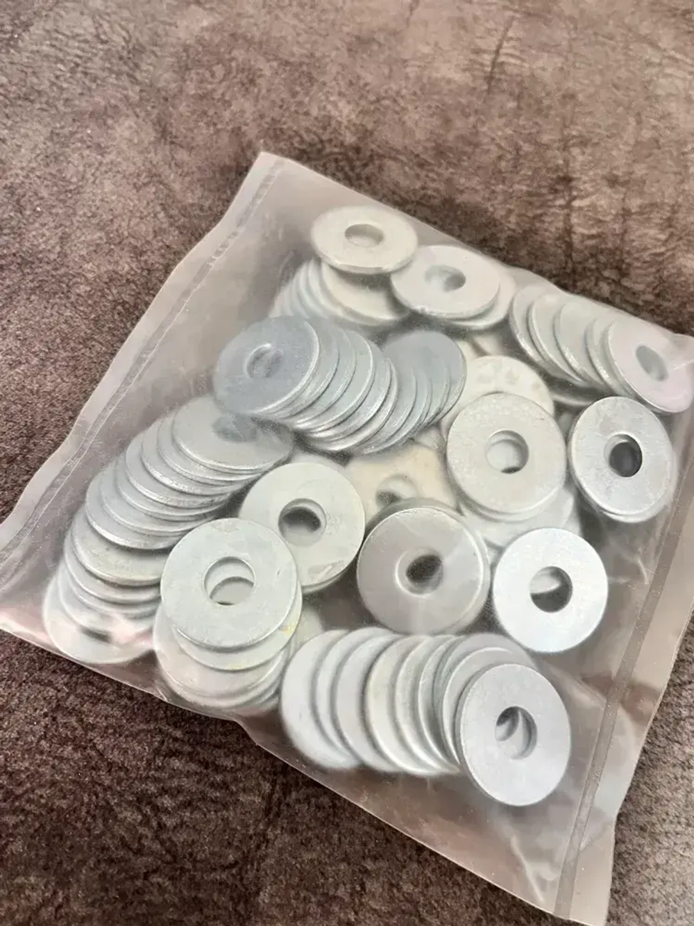 Шайба М8 увеличенная оцинкованная - 100 шт.