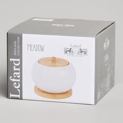САХАРНИЦА LEFARD "MEADOW" С ДЕР. КРЫШКОЙ НА ДЕР. ПОДСТАВКЕ 12*9,5 СМ 450 МЛ