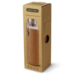 Бутылка black+blum, 600 мл, светло-коричневая