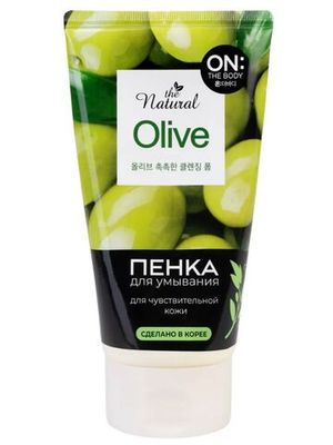 ON THE BODY OTB natural olive пенка для умывания с маслом оливы 120 гр