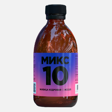 ТАЙGER Микс 10 : Клеточный сок с живицей кедровой и иссопом, 250 мл