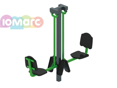 Уличный тренажёр "Приседание"