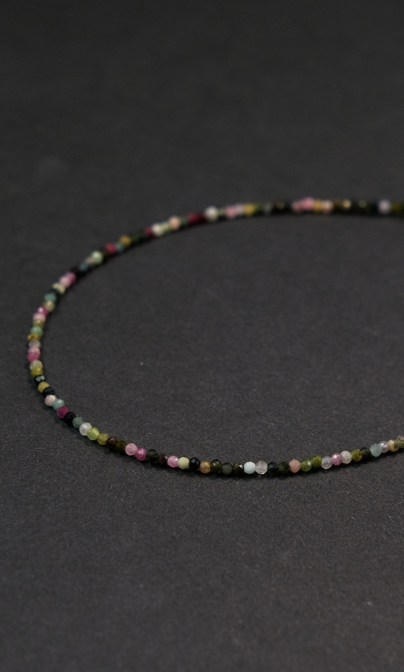 Браслет "Memo about Energy" из турмалина, на замочке серебро 925