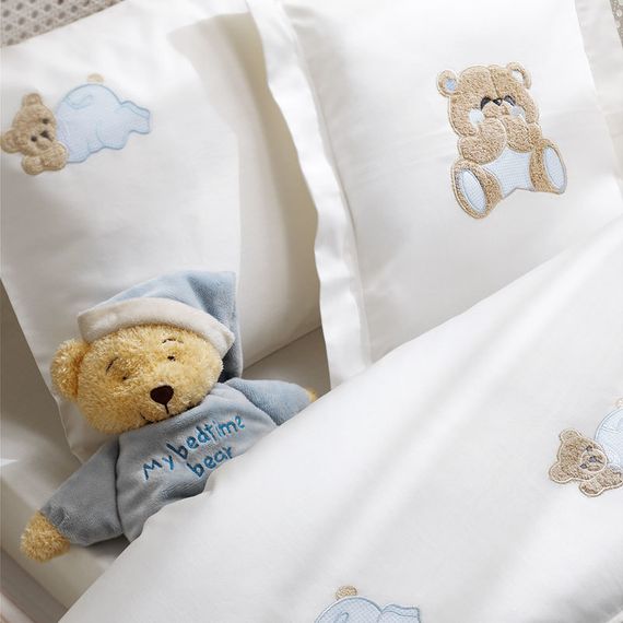 Детское  постельное белье LOVELY BEBE голубой Турция