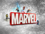 LEGO Super Heroes 76313 «Логотип и минифигурки Marvel» — коллекционный сет фанатов комиксов