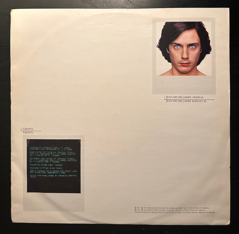 Jarre - Les Chants Magnetiques (Франция 1981г.)