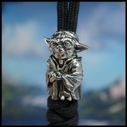 Темлячная бусина "Магистр" для ножей , мельхиор