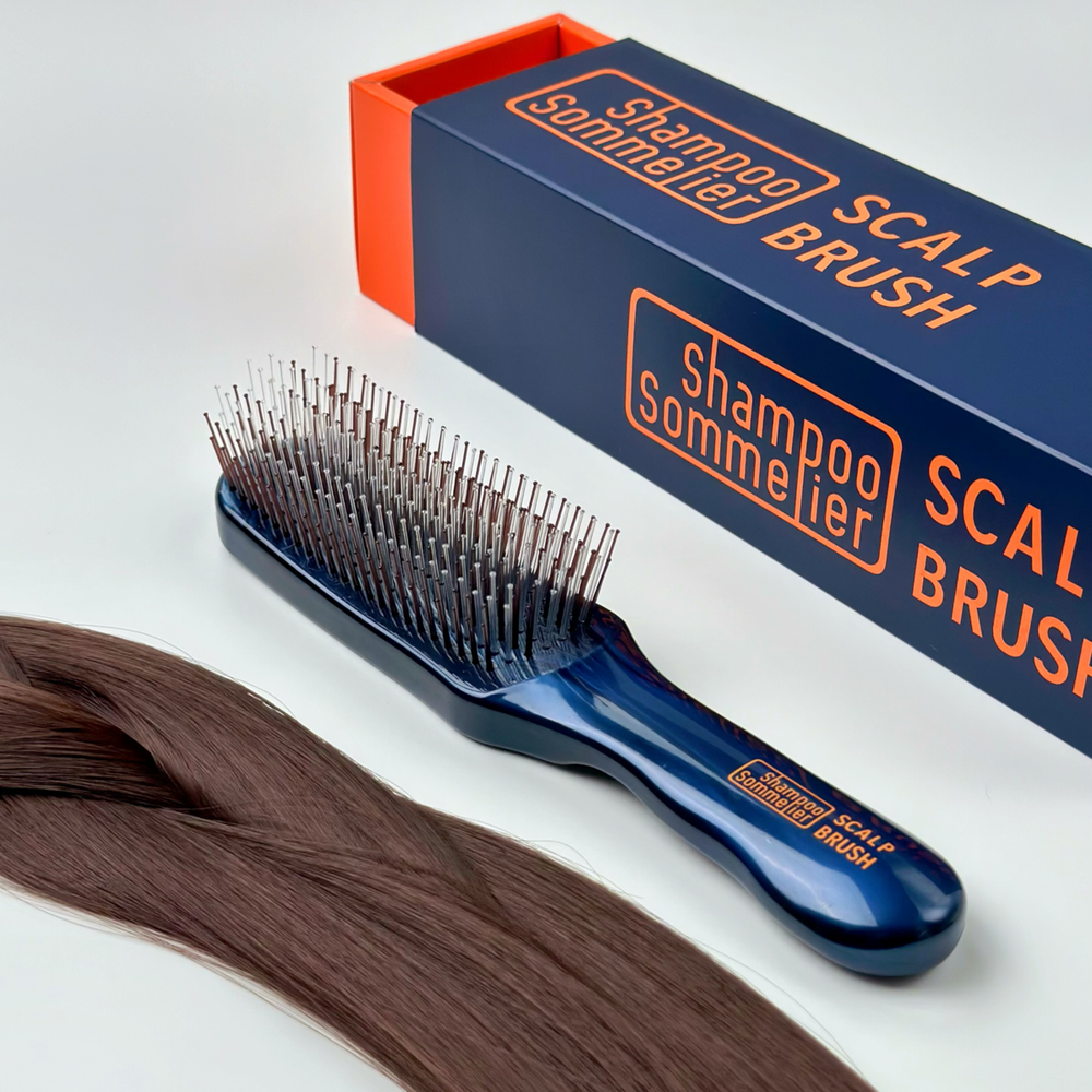 Массажная расческа с лечебным терагерцовым покрытием Shampoo Sommelier Scalp Brush