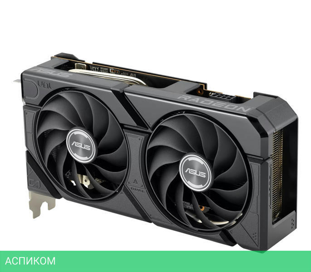 Видеокарта ASUS Dual Radeon RX 7600 EVO OC Edition 8GB GDDR6 (90YV0LD0-M0NA00)
