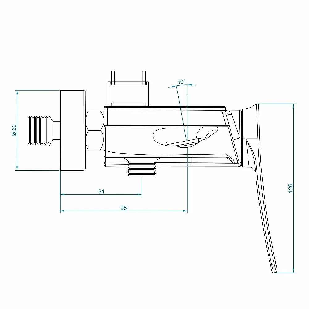 Душевая система RGW Shower Panels SP-6143-01 50140801-01 хром