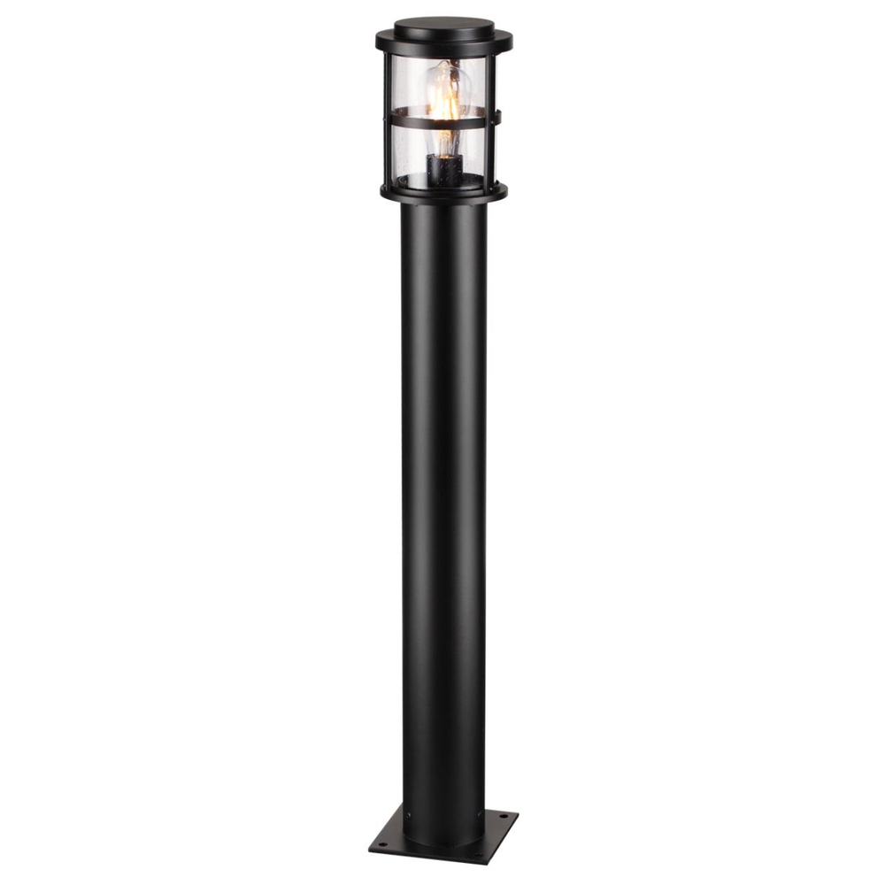 4964/1F NATURE ODL22 715 черный/стекло Ландшафтный светильник на столбе E27 1*60W IP44 MAGUS