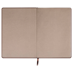 Еженедельник недатированный, B5, 64л., твердый переплет, кожзам, BG "Vienna.Dark brown", коричневый