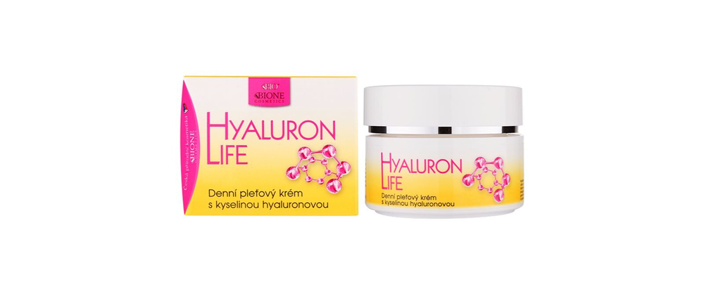 Bione Cosmetics Hyaluron Life - дневной крем для лица с гиалуроновой кислотой /   51  ml  / GTIN 8595061610517