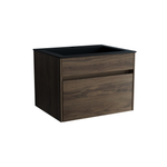 Тумба под раковину Vincea Chiara 600 подвесная, 1 выкатной ящик soft-close, C.Oak