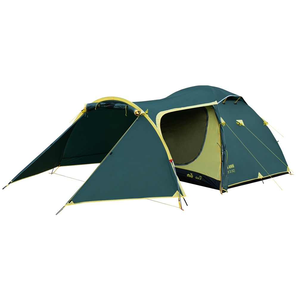 Tramp палатка Grot 3 (V2) (зеленый)
