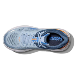 Кроссовки для бега мужские Hoka Bondi 9 M Голубо-оранжевые
