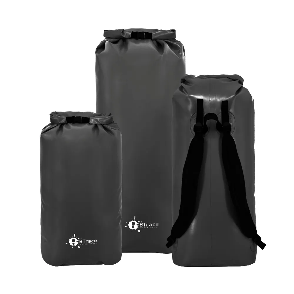 Гермомешок BTrace с лямками DryBag 80 л, артикул A0357, цвет Черный