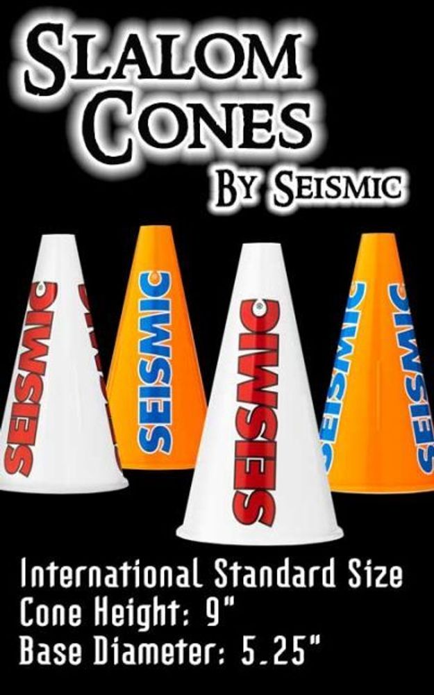 Конусы для слалома SEISMIC SLALOM CONES (10шт)